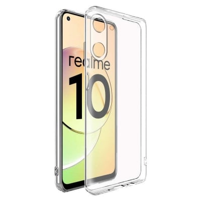 Picture of Samsung Galaxy M32 Premium Silicone Case Crystal Clear Soft TPU Ultra-Thin Transparent Flexible Protective Mobile Phone Back Cover Transparent