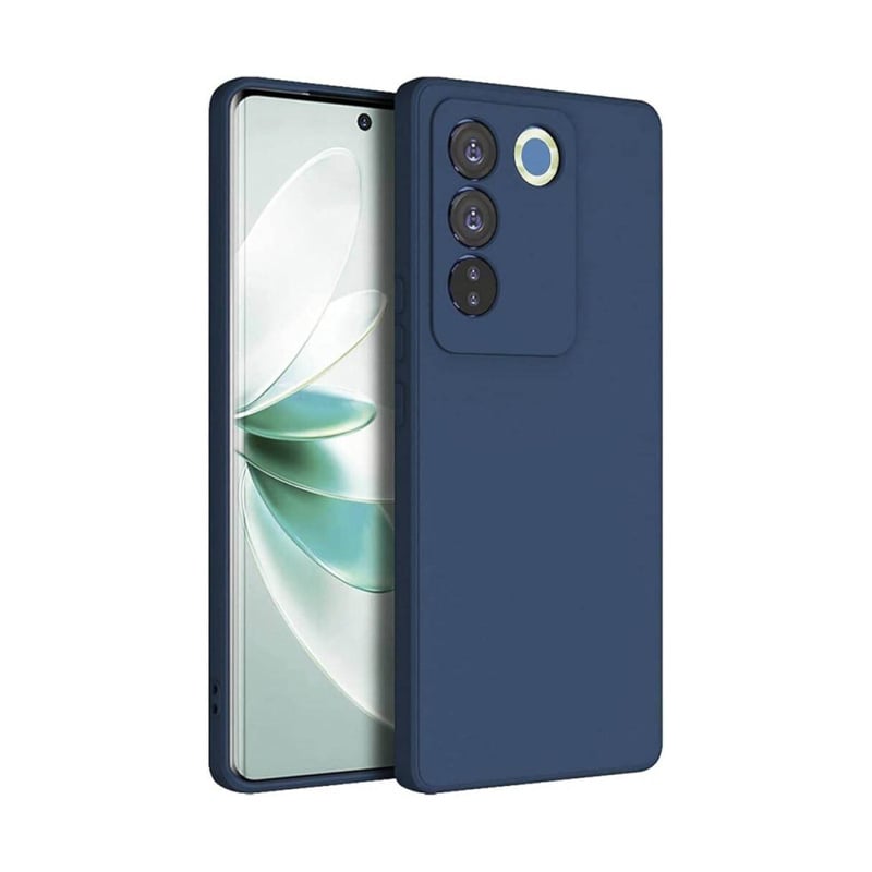 Picture of For Iphone X/Xs   Liquid Silicone Phone Case With Logo - Phone Back Cover - Camera - Redmi Note 11 Back Cover (Back Case Cover For Smartphone) 