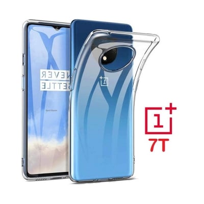 Picture of Oneplus 8 (1+8) Luxury Shockproof Silicone Clear Airbag Tpu Transparent Protective Cover - Phone Back Cover Transparent