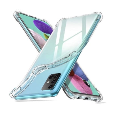 Picture of For OPPO A36 A76 Case Liquid Silicone Matte Shockproof Camera Protiction Soft Phone Cover - মোবাইল ফোন - Phone (Back Case Cover For Smartphone) Transparent