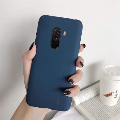 Picture of For Samsung Galaxy A01/M01 Back Cover | Matte Back Cover For Samsung Galaxy M01 | Translucent Frosted Smoke Mobile Cover for Samsung Galaxy A01/ M01 Camera Protection Phone Case 