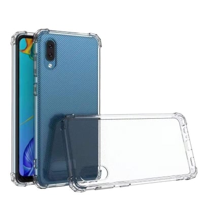 Picture of Samsung Galaxy A21S Mobile Cover Rainbow - Camera Transparent