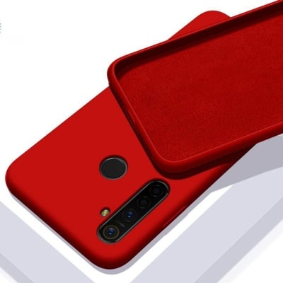 Picture of Realme C15 Premium Silicone TPU Ultra-Thin Transparent Flexible Protective Mobile Phone Back Cover 