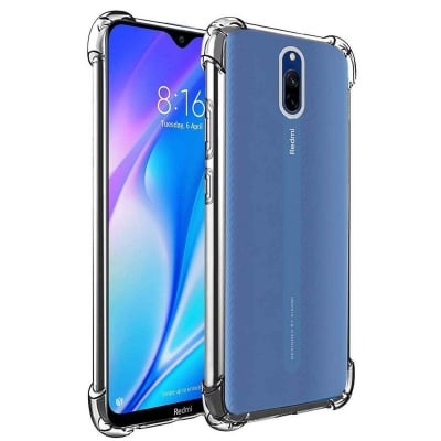 Picture of For OnePlus 8 Pro Camera Protection Premium Silicone Case Crystal Clear Soft TPU Ultra-Thin Transparent Flexible Protective Mobile Phone Back Cover Transparent