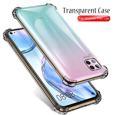 Picture of For Realme C25Y / Realme C21Y Xundd Shockproof Anti-Drop Shell Tpu & Pc Back Transparent Cover Bumper Case - Phone - Camera - Phone Back Cover Transparent