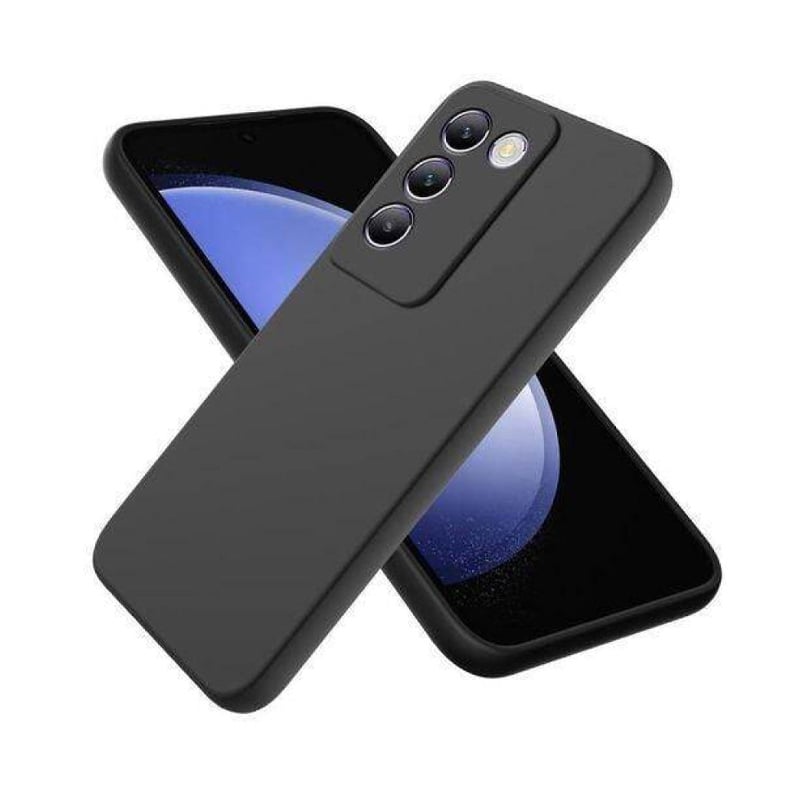 Picture of For Iphone X/Xs   Liquid Silicone Phone Case With Logo - Phone Back Cover - Camera - Redmi Note 11 Back Cover (Back Case Cover For Smartphone) 