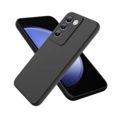 Picture of For Iphone X/Xs   Liquid Silicone Phone Case With Logo - Phone Back Cover - Camera - Redmi Note 11 Back Cover (Back Case Cover For Smartphone) 