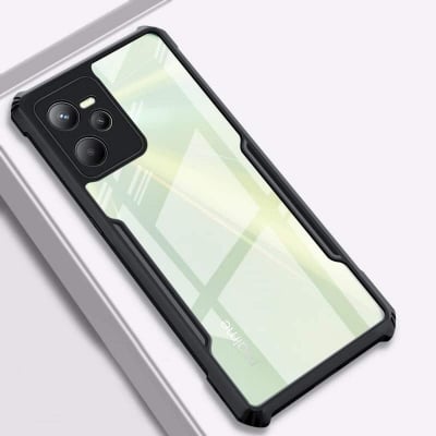 Picture of Xiaomi redmi 9a এর জন্য লাক্সারি সফট-টাচ ফিনিশ সিলিকন কেস শকপ্রুফ ক্যামেরা বাম্পার প্রোটেকটিভ ট্রেন্ডি স্টাইলিশ সিলিকন ব্যাক কভার (Back Case Cover For Smartphone) Black