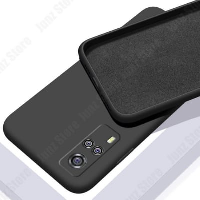 Picture of Xiaomi redmi note 8 pro ব্যাক কভারের জন্য সিলিকন কেস (Back Case Cover For Smartphone) Black