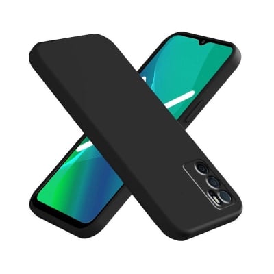 Picture of Samsung Galaxy A71 (4G) - Luxury Matte Shockproof Camera Bumper Protective Smoky Transparent Trendy Stylish Back Cover - Phone Back Cover 