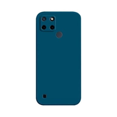 Picture of Samsung Galaxy A12 / M12 / F12 - Luxury Matte Shockproof Camera Bumper Protective Smoky Transparent Trendy Stylish Back Cover Case 