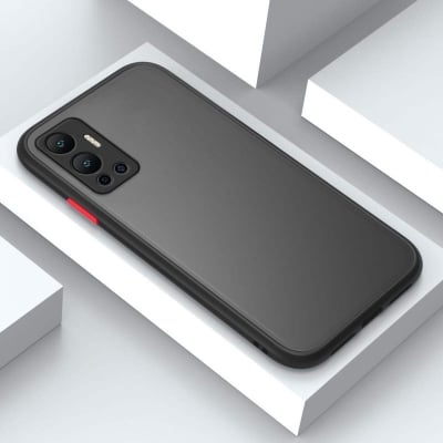Picture of For Realme 9i Back Cover Soft Transparent Silicon Tup Back Cover For Realme 9i cases/cover Black
