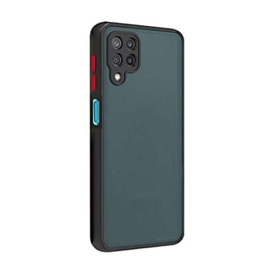 Picture of For Oppo A16K / A16E  Case Simple Solid Color Phone Cases Edge Frosted Transparent Back Cover/Cases - Phone Back Cover 
