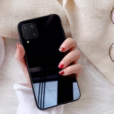 Picture of Oppo A1k/realme c2 Auto Focus Shock Proof Leather Pattern Armor Soft Back Cover 