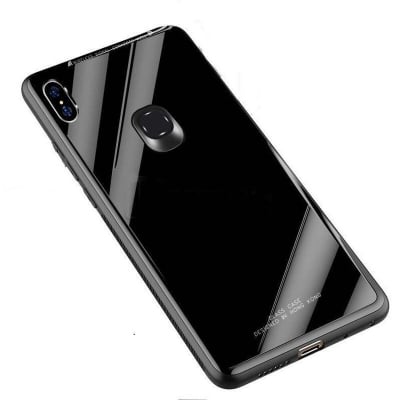 Picture of For Realme  C21back cover - PU Artificial Leather Texture Phone Case for Realme C21 (Artificial Leather) Black