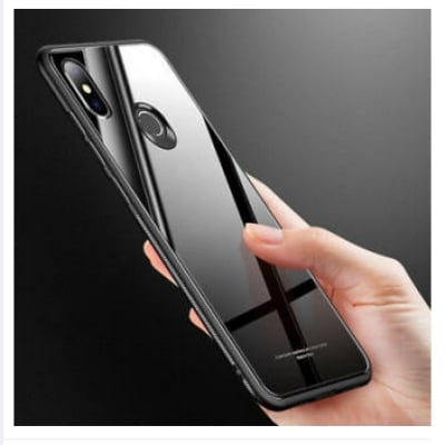Picture of Oppo Reno 5 4g /Reno5 5g Premium Silicone Case Crystal Clear Soft TPU Ultra-Thin Transparent Flexible Protective Mobile Phone Back Cover Black