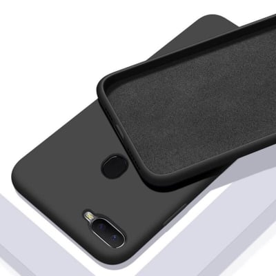 Picture of For Samsung Galaxy F22 4G / Samsung Galaxy A22 4G / Samsung Galaxy M32 4G Edge-Reinforced Shockproof Cushion Back Clear Hybrid Transparent Sof Silicon Cover Casing Black