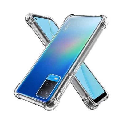 Picture of For Vivo Y15s 4G (2021) Silicone Case Crystal Clear Soft TPU Ultra-Thin Transparent Flexible Airbag Protective Back Case Phone Cover White