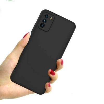 Picture of VIVO Y21/Y33s Silicon Back Cover with Riband soft silicone case 