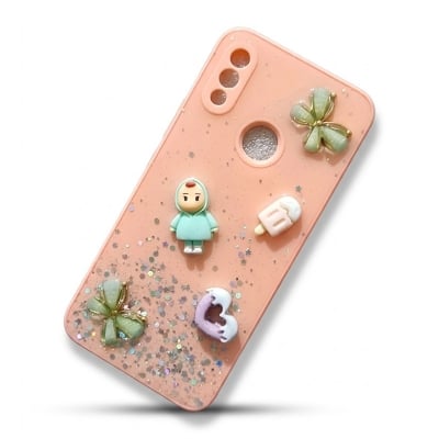 Picture of For Realme 6 Glass Case premium quality back cover - Camera Redmi Note 7
