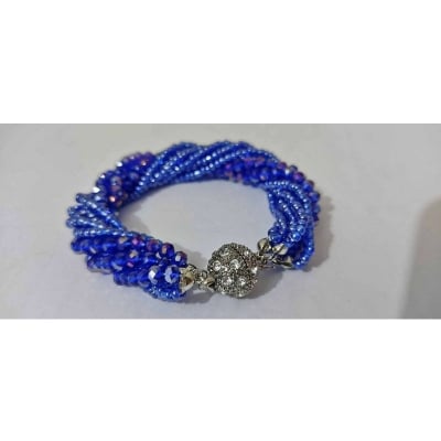 Picture of Necklaces For Women Chain Choker Necklace Women Korean Style Pearl Necklace Fashion Jewelry Collar - Chain - Necklace S Blue