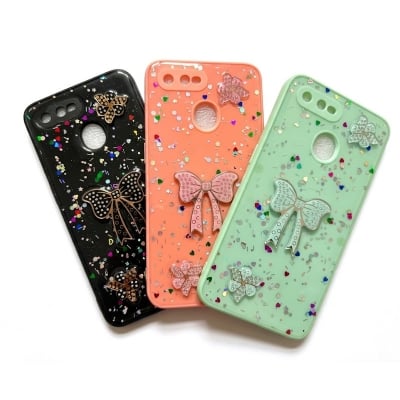 Picture of Oppo A16 Camera Protaction Mobile Butterfly Cover - Camera (Back Case Cover For Smartphone) 