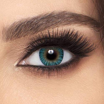 Picture of Freshlook Turquoise contact lens 