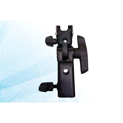 Picture of Simpex metal umbrella clamp for photography Black