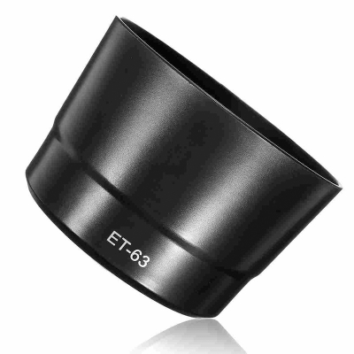 Picture of ET-63 Lens Hood for 55-250mm EF-S 55-250mm F4-5.6 IS STM lens- Black
