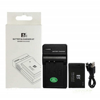 Picture of FB LP-E17 Camera Battery and USB Charger for Canon Camera R10 EOS RP M6 200D Mark2 800D 750D 77D 760D M5 M3 850D SLR Kiss X8i 