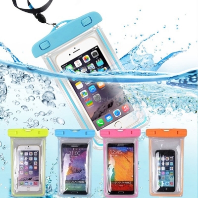 Picture of 1 Pcs  Mobile Phone Waterproof Bag, Touch Screen, Swimming, Drifting, Diving, Air Bag, Transparent Sealed Protective Bag, Outdoor Multicolor