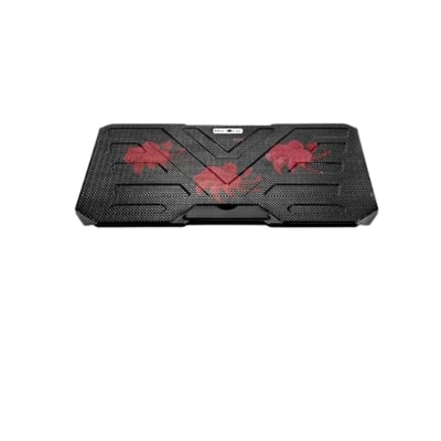 Picture of Black Cat Cooling Pad Fully Compatible with Laptops up to 16 Inch Black