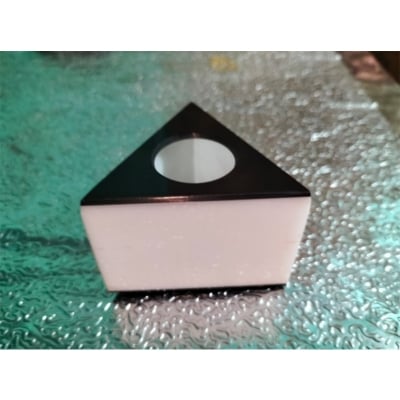 Picture of Microphone Flag Station ABS Injection Molding Interview Mic Microphone Logo Flag Station triangular White