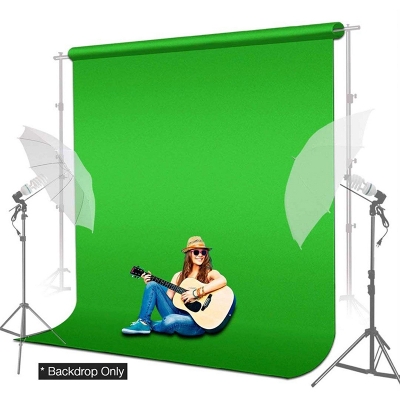 Picture of Green / White Screen Backdrop Background For Photography 8x12ft 