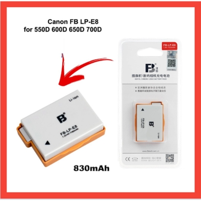Picture of FB LP-E8 BATTERY FOR CANON 550D / 600D / 650D / 700D 