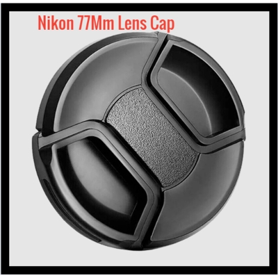 Picture of 77mm Universal Snap-On Lens Cap for Nikon 24-70mm f/2.8G ED AF-S Nikon  Wide Angle Zoom Lens Black