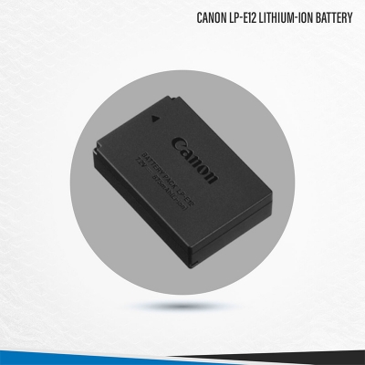 Picture of Canon LP-E12 Lithium-Ion Battery with low price Pack (7.2V, 875mAh) - Black 