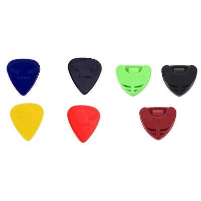 Picture of Smooth 5 Guitar Picks & 1 Pick Holder 