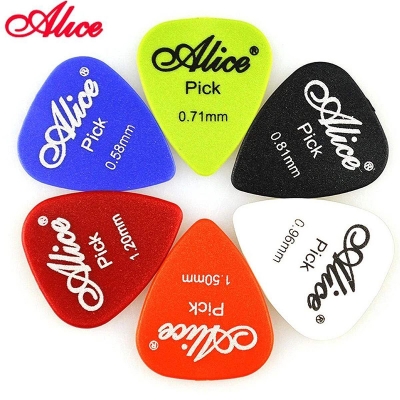 Picture of 5 Pcs Smooth Multi-Color Guitar Picks 