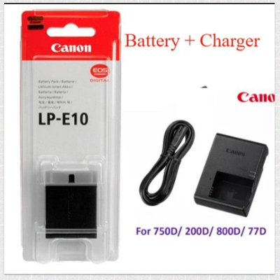 Picture of Combo offer Canon LP-E10 DSLR Camera Battery & Charger For Canon EOS 1100D 1200D/1300D 