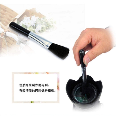 Picture of HANMI digital camera DSLR lens cleaning pen keyboard dust removal cleaning wool brush Black