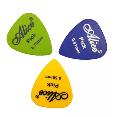 Picture of অ্যাকোস্টিক গিটার পিকস সেট-3 পিস - guitar accessories 