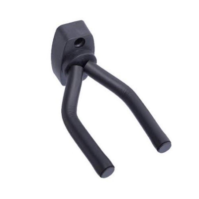 Picture of 1 Piece Guitar and Ukulele Stand Wall Mount Hanger Hook Guitar Holder - Simple to Use Black