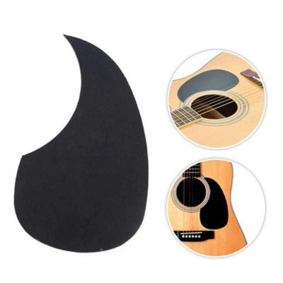 Picture of Acoustic guitar pickguard protector turtle black drop shaped guard plate Black