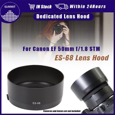 Picture of Canon ES-68 Lens Hood For Canon 50MM STM Lens Black