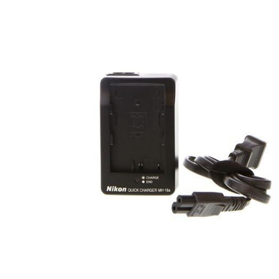 Picture of Battery Charger for Nikon EN-EL3e, EL3, EL3a, Compatible with Nikon D50, D70, D70s, D80, D90, D100, D200, D300, D300s, D700 Digital SLR Cameras, Replacement for MH-18, MH-18a, MH-19 Charger 