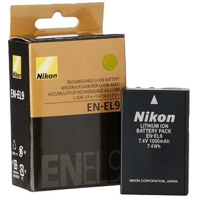 Picture of EN-EL9 Battery / EN-EL9a  Rechargeable Batteries For Nikon D40 D40X D60 D3000 D5000 EN EL9A Camera 