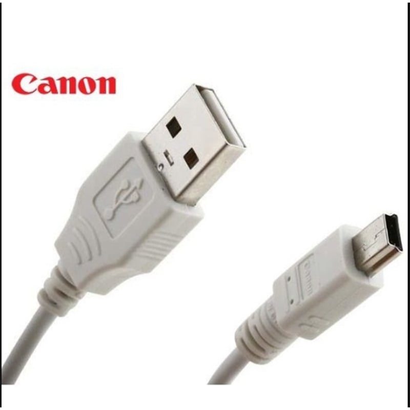 Picture of Canon USB Cable EOS for 1000D 700D 650D 600D 550D 50D 40D 30D 500D 400D 60D etc 