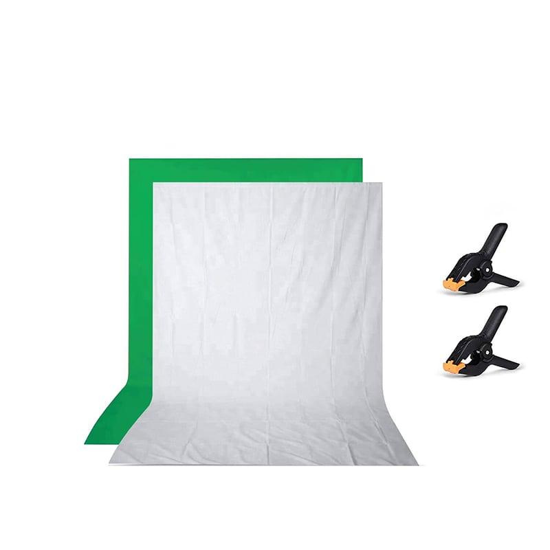 Picture of Green / White Screen Backdrop Background For Photography 8x12ft 
