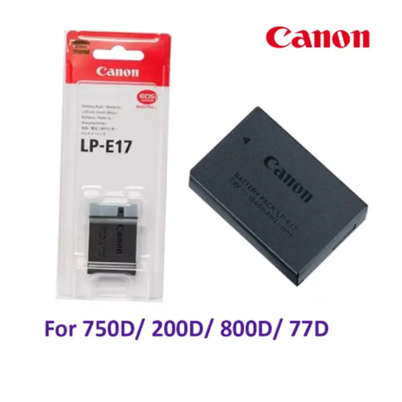 Picture of Canon LP-E17 DSLR Camera Battery For 200d 750d 760d 77d 800d 250d High Quality Lithium Battery 